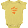 occupy wall street t shirt 99% organize carry on anti corporate greed Baby Onesie
