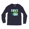 papa's little fishin buddy Long Sleeve Shirts