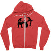 wild africa Zipper Hoodie