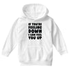 new rude birthday present Youth Hoodie