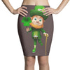 DABBİNG LEPRECHAUN Pencil Skirts