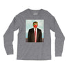 Rene Magritte Parody Impeach Trump Long Sleeve Shirts