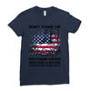 Veteran Don't Thank Me Thank My Brothers &amp; Sisters Who Never Came Back Ladies Fitted T-Shirt