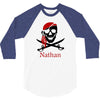 personalized pirate 3/4 Sleeve Shirt