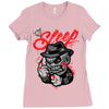 no sleep Ladies Fitted T-Shirt