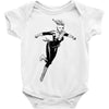 captain marvel 8 Baby Bodysuit