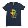 kaiju day Ladies Fitted T-Shirt