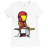 iron man Ladies Fitted T-Shirt