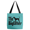 the dogfather bluetick coonhound Tote Bags