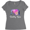 Daddy Bear Women's Triblend Scoop T-shirt