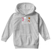 peace love rabbits Youth Hoodie