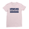 hawkins power and light 2 Ladies Fitted T-Shirt