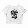skull pirate Crop Top