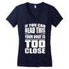 this is perfect for lake days! Women's V-Neck T-Shirt