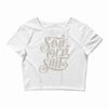 same old shirt Crop Top