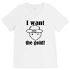 i want the gold V-Neck Tee