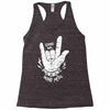 stand for heavy metal Racerback Tank
