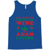 all i want for christmas is wine and adam levine Tank Top