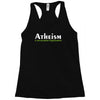 atheism funny retro religion jesus christ believer comic god Racerback Tank