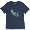 sea emperor transparent buffalo V-Neck Tee