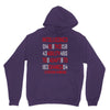adapt or die encoded (white) Unisex Hoodie