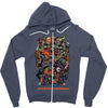 the sanguinolith Zipper Hoodie