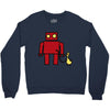 bird powered robot Crewneck Sweatshirt