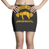 sloths gym   train hard tomorrow Mini Skirts