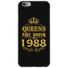 queens are born in 1988 iPhone 6/6s Case