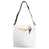 casually butterfly everything Adjustable Strap Totes