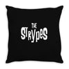 the strypes Throw Pillow