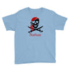personalized pirate Youth Tee