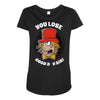 good day sir Maternity Scoop Neck T-shirt
