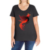 king animas Ladies Curvy T-Shirt
