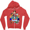 paw patrol birthday boy dad Zipper Hoodie