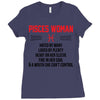Pisces Woman Ladies Fitted T-Shirt