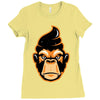 monkey cool Ladies Fitted T-Shirt