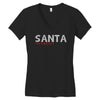 santa i'm a big fun Women's V-Neck T-Shirt