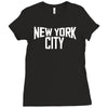 new york city ringer Ladies Fitted T-Shirt