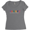 Luxury As A Croad Concept Women's Triblend Scoop T-shirt