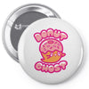 donut ghost Pin-back button