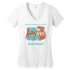 there's so much more room for activities funny joke Women's V-Neck T-Shirt