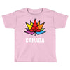 Canada Leaf LGBT Toddler T-shirt