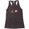 the hare and the shell Racerback Tank
