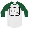 trail marks 3/4 Sleeve Shirt