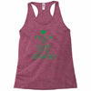 keep calm ireland Racerback Tank