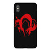 metal gear solid iPhoneX Case
