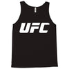ufc white logo Tank Top