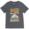 Motorcycles Granddad V-Neck Tee