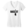 bass guitar Women's V-Neck T-Shirt